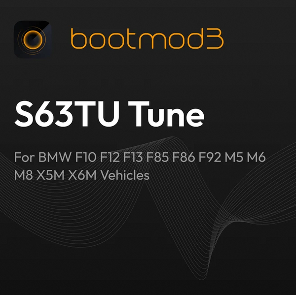 bootmod3 S63TU Tune - For BMW F10 F12 F13 F85 F86 F92 M5 M6 M8 X5M X6M Vehicles
