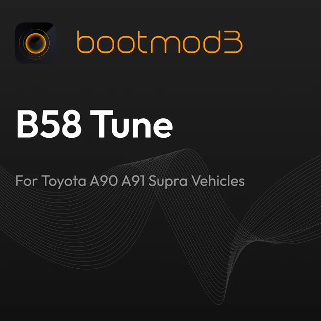 bootmod3 B58 Tune - For Toyota A90 A91 Supra Vehicles